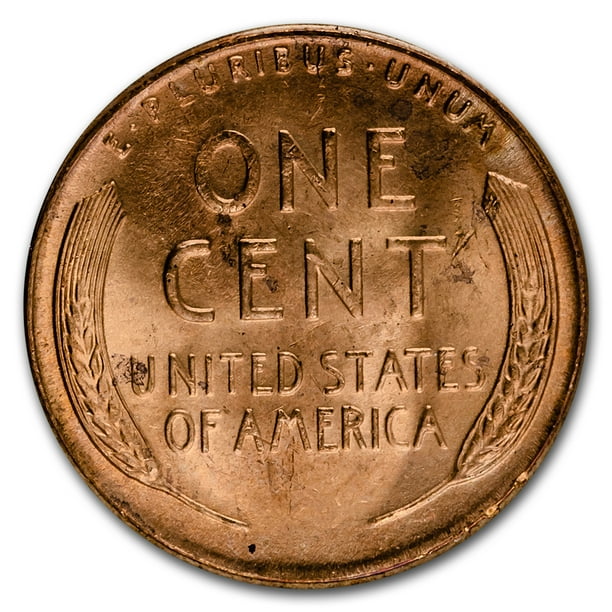 1953-S Lincoln Cent 50-Coin Roll BU - Walmart.com