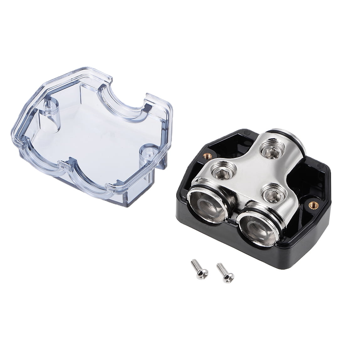2 Way Power Distribution Block 0 Gauge in 0 Gauge Out Power Ground
