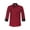 Burgundy, variant on inhzoy Mens Unisex Chef Coat Jacket Restaurant Kitchen Work Shirt Cooking Chef Uniform White 4XL