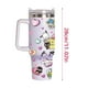 thumbnail image 3 of Hello Kitty Vaso Stanley aislado genérico, 1 juego de vaso de 40 onzas con asa y tapa de popote, taza aislada reutilizable de acero inoxidable para botella de agua, vaso de 40 onzas con asa, 3 of 3