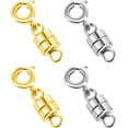 thumbnail image 1 of 4pcs Cylindrical Magnetic Jewelry Clasps, 1 of 8