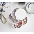 thumbnail image 5 of Jewelry Organizer Case 360 Degree Round Rotating Jewelry Storage Box Necklace Bracelet Ring Earring Display Tray Holder, 5 of 5
