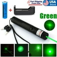 thumbnail image 2 of 9900Mile Strong Green Laser Pointer Pen Light Visible Beam Lazer AAA Torch 532nm USB Rechargeable Flashlight, 2 of 7