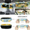 thumbnail image 6 of Yuyamidu Sunflower Front Car Seat Covers Full Set of 12 Daisy Steering Wheel Cover Seat Belt Pads Center Console Pads Trash Bin Phone Holder Rearview Mirror Cover Cup Mat Keychain, Pack of 12, 6 of 7