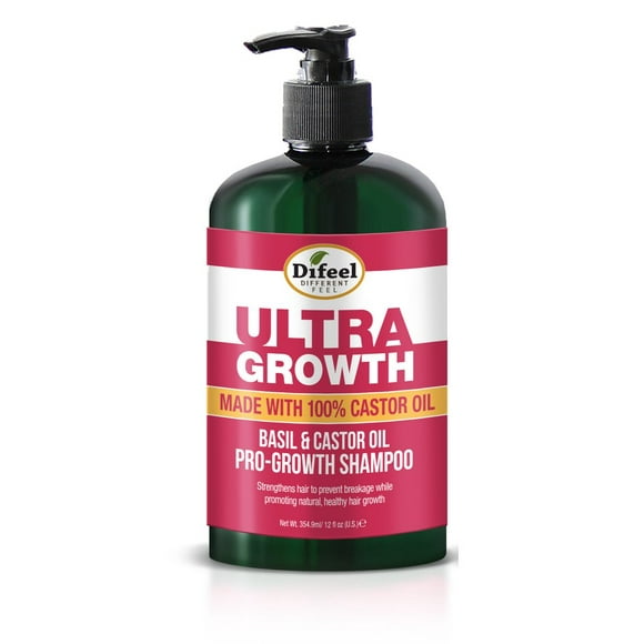 Sunflower Difeel Ultra Growth Basilic et Huile de Ricin Shampoing Pro Growth 12 fl oz