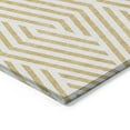 thumbnail image 4 of Addison Rugs Chantille Indoor/Outdoor Transitional Geometric Gold Washable Rectangle Rug, 3' x 5', 4 of 6