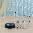 thumbnail image 4 of Bola de equilibrio de acero adorno de péndulo de ciencia física, 4 of 6