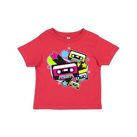

Inktastic The 80s Cassette Tapes Boys or Girls Toddler T-Shirt