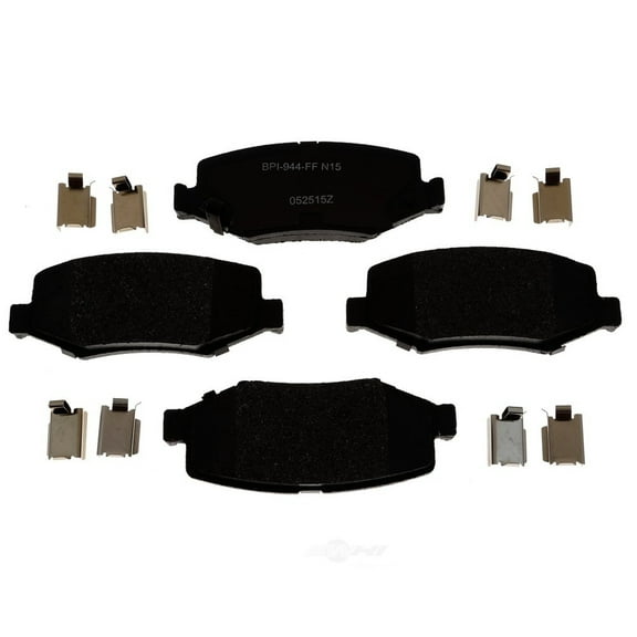 Raybestos MGD1274MH Reliant Brake Pad Set Fits select: 2015-2018 JEEP WRANGLER UNLIMITED, 2012-2014 JEEP WRANGLER