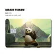 thumbnail image 3 of Bonita funda de piel con adhesivo de PVC mate con forma de pato, ratón y panda para tarjetas de crédito, tarjetas de débito, pequeñas y grandes, sin chip HT12, 3 of 5
