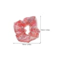 thumbnail image 2 of 5pcs Light Up Scrunchies: LED Light Up Hair Scrunchies Colorful Glow Elastic Hair Ties Girls Women for Halloween Neon Parties Rave Accessories, 2 of 3