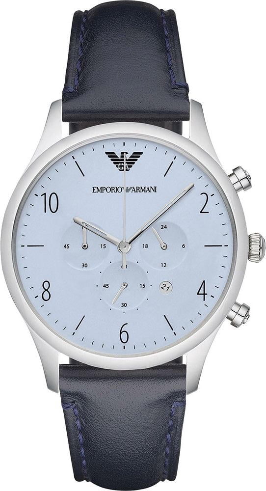 Emporio Armani Men's Classic AR2478 Silver Stainless-Steel