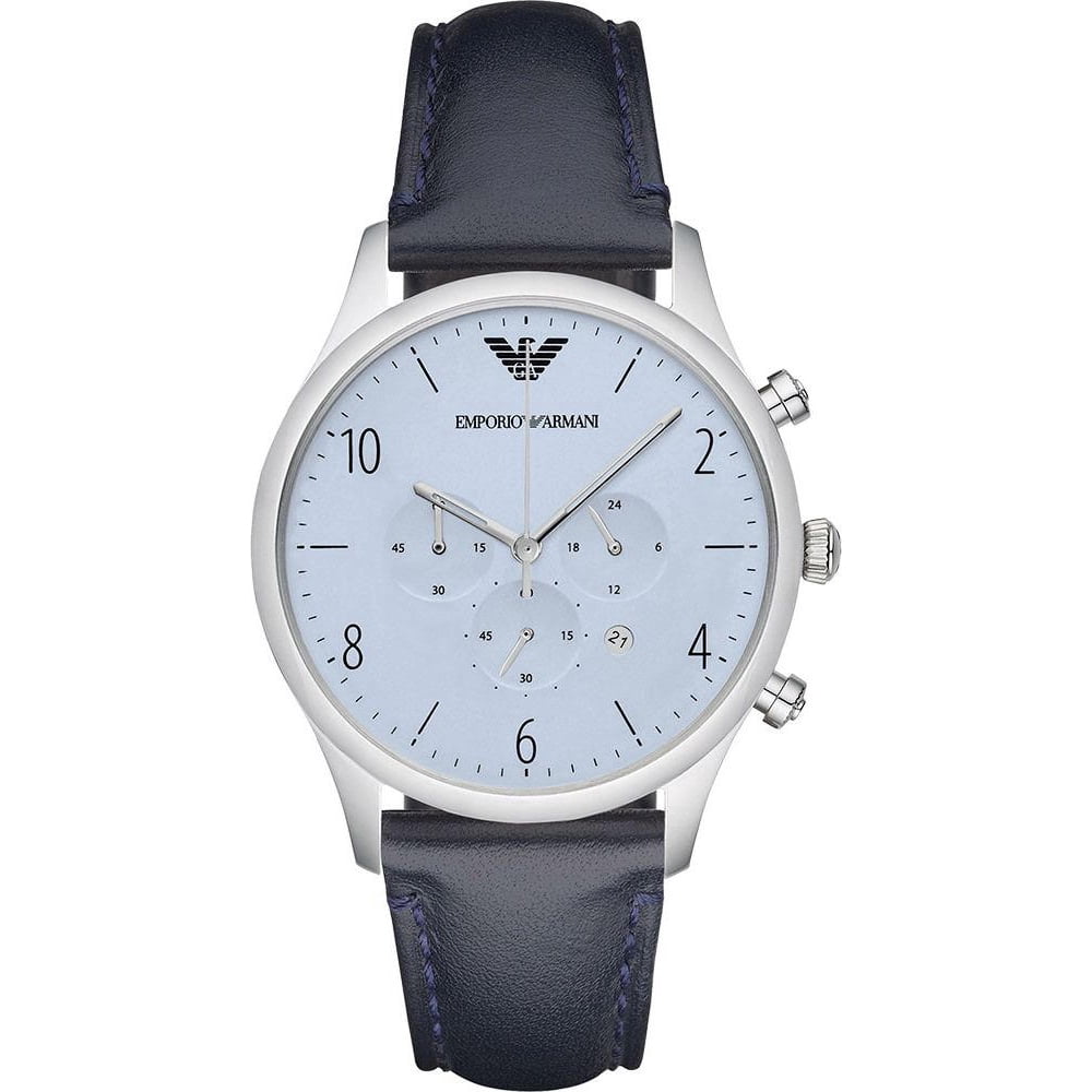 Emporio Armani - Emporio Armani Men's Emporio Black Stainless Steel ...