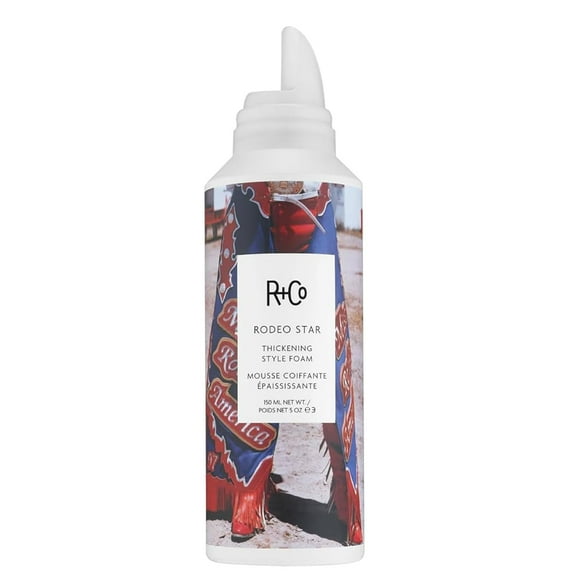 R+Co Rodeo Star Volumizing Thickening Foam for Fine to Medium Hair - 5 Oz