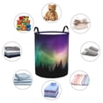 thumbnail image 4 of Gaeub Northern Lights Dirty Clothes Storage Basket, Toy Storage Bin for Storing Clothing, Diapers, Toys-Medium, 4 of 6