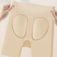 thumbnail image 6 of KHONTS Women's High Waisted Seamless Boxer Underwears Ice Silk Tummy Control Butt Lift Underpants Beige L, 6 of 8