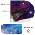 thumbnail image 5 of Dreamy Galaxy Area Rugs 5x7 ft Universe Starry Sky Shine Stars Colorful Modern Washable Rug Non Slip Indoor Carpet Absorbent Floor Mat for Living Room Bedroom Dining Room, 5 of 9