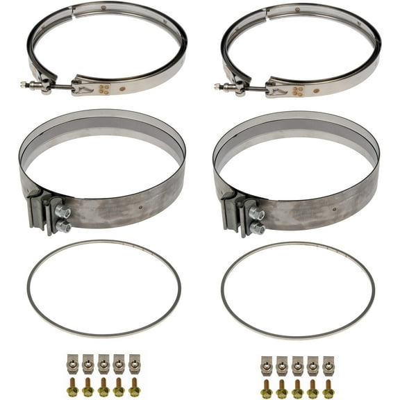 Dorman 674-9037 Diesel Particulate Filter Gasket And Clamp Kit for Specific Models