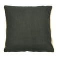thumbnail image 6 of Creative Co-Op Cotton Pillow with Embroidery, Chambray Back, 6 of 9
