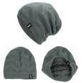 thumbnail image 7 of iHPH7 Watch Cap Skull Cap Women Slouchy Beanie Winter Beanies for Men Wool Hat Winter Accessories for Women Hats for Women Gray One Size, 7 of 7