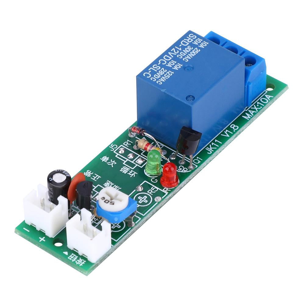 OTVIAP Time Relay Module,JK11-PB Time Delay Relay Module Timer Relay ...