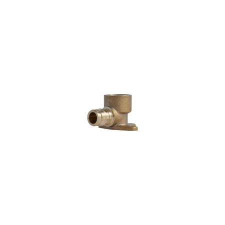 SharkBite 1/2 in. X 1/2 in. FNPT 90 Deg. Brass PEX-a Drop Ear Elbow (1/4 Bend)