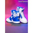thumbnail image 5 of Costume Inspired Blue Power Rangers Sneakers, 5 of 7