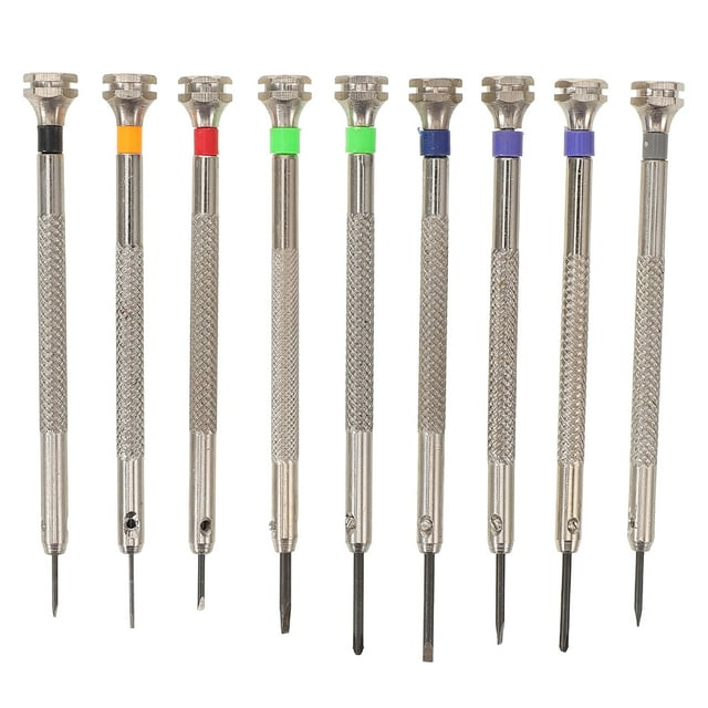 Shisuyan 1 Set of Precise Screwdrivers Watch Repair Tools Jewelry Screwdrivers Tools for Watchmaker
