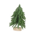 thumbnail image 2 of Tabletop Mini Christmas Tree Flocked Christmas Tree Miniature Tree Ornament Artificial Christmas Tree for Shelf Fireplace without Snow Size M, 2 of 8