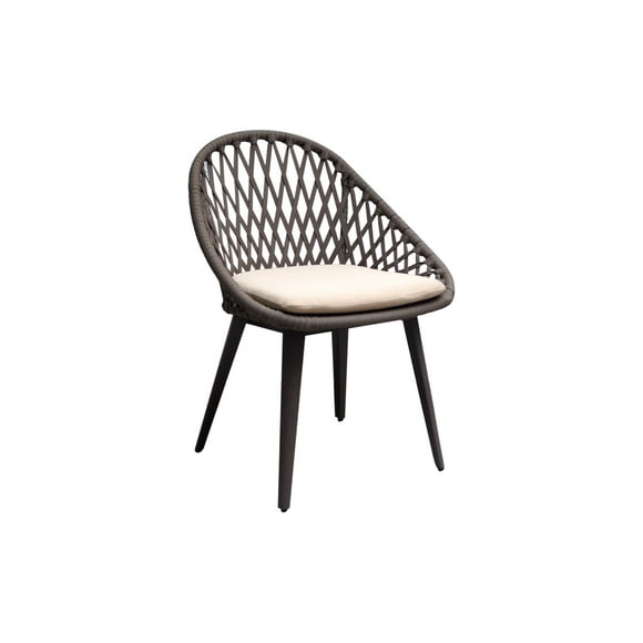 Silla Durex Furniture Dinosaur Egg Sin Brazos Taupe