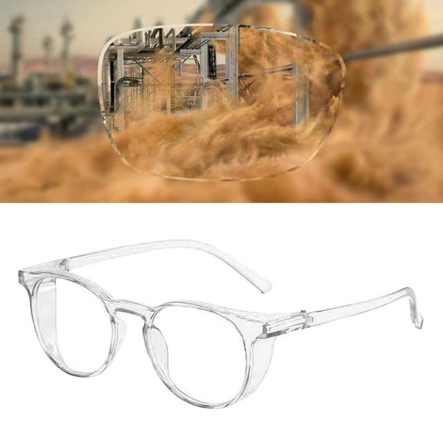 Gafas de seguridad con lentes transparentes resistentes a los arañazos blanco Sharpla Eyewear anti niebla