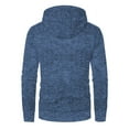 thumbnail image 6 of sususu Mens Hoodies Pullover Big And Tall Sport Fitness Casual Hooded Cardigan Knit Jacket Sweatshirt For Active,Navy,XXXL, 6 of 6