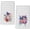 Grey Plaid, variant on Patriotic Star Kitchen Towels Dish Towels Set of 2, 18x26 Inch 4th of July Kitchen Decor Drying Dishcloth, American Flag Star Independence Day Decoration Hand Towels