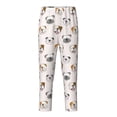 thumbnail image 2 of KLL Bulldog Face Print Boys Girls Pajama Pants,Sleep Pants Soft Elastic Waist Teens Pajama Bottoms Lounge Pants 5-16 Years-Large, 2 of 6