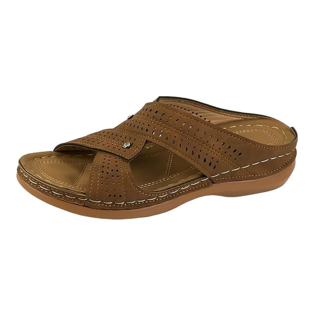 DAFEI Sandales de Plage Sandales de Plage pour Femmes Sandales de Plage pour Dames Chaussures Compensées d'Été Pantoufles pour Femmes Sandales Bohèmes Chaussures Mode