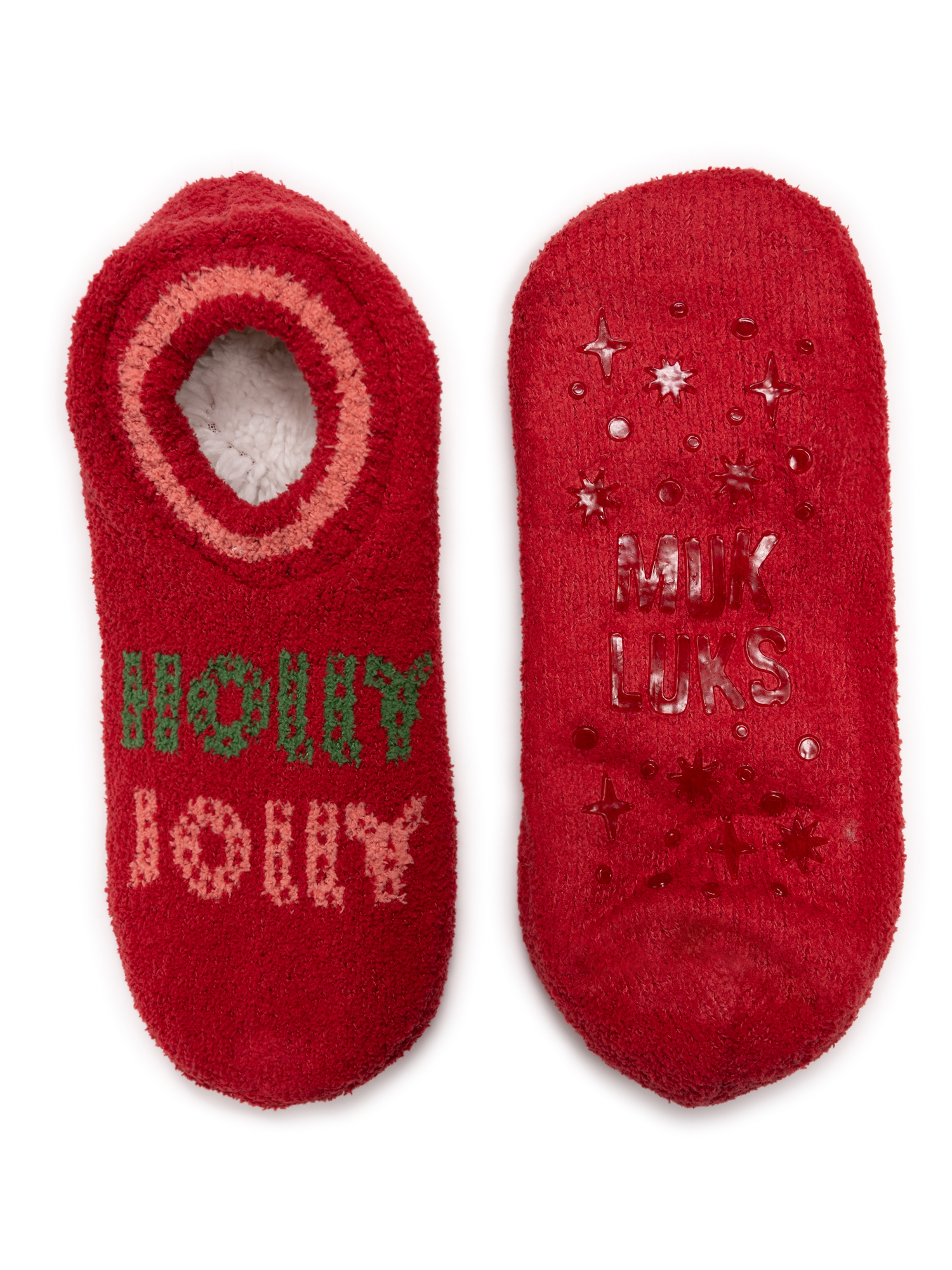 MUK LUKS Women's Cozy Slipper Sock, 1-Pack, OSFM