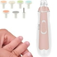 thumbnail image 1 of POINTERTECK Baby Nail Trimmer Baby Nail File Electric Baby Nail Clippers with Light Nail Trimmer Manicure Set Safe Baby Fingernail Clippers with LED Light BPA Free for Infant Toddler Newb, 1 of 11