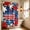 Multicolor1, variant on Fmbmuo Patriotic Shower Curtain 72x72 Inch Waterproof Heavy-Duty Polyester Bathroom Curtain with 12 Hooks Home Decor,Multicolor