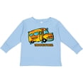 thumbnail image 3 of Inktastic How I Roll School Bus Boys or Girls Long Sleeve Toddler T-Shirt, 3 of 5