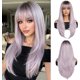thumbnail image 1 of Yanonmyfd Black Wigs for Women Long Wig with Bangs Natural Straight Wigs Synthetic Hair Heat Resistant Wigs for Daily Party Cosplay Wear, 1 of 38