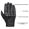 thumbnail image 3 of Guantes de moto Superbike G01 de piel con dedos completos para hombre, 3 of 7