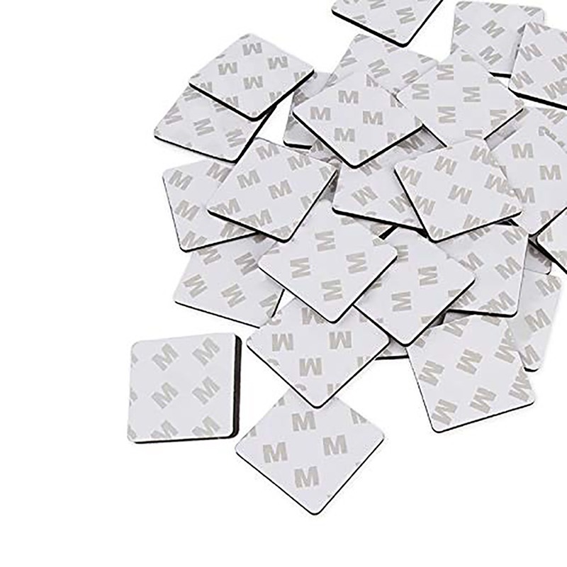 Extra Strong White Tape Double Sided Foam Pads Double Sided Adhesive Pads Pack of 120 Double-Sided Adhesive Tape Square and Round