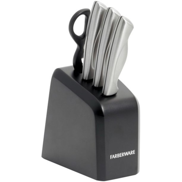 Farberware Stamped Stainless Steel Knife Prep Set, 5piece Walmart