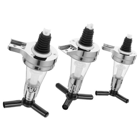 3 Pcs Dispenser for Liquor Quantitative Wine Bar Tools Alcohol