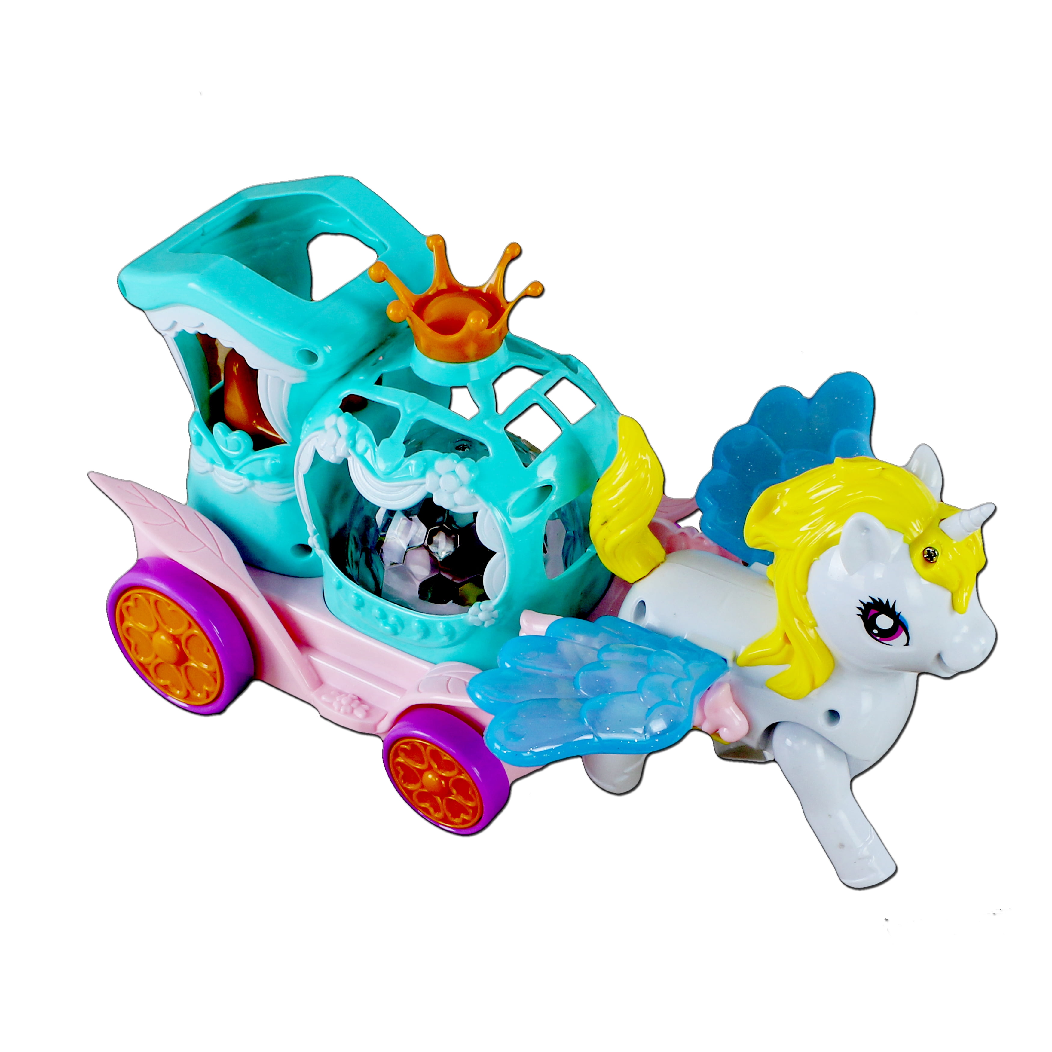 unicorn lights and sound scooter