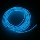 thumbnail image 4 of 2x 5M con pilas luces de que brillan EL alambre tirarere de la secuencia para la decoración Yuyangstore Alambre electroluminiscente, 4 of 8