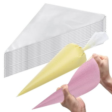 100x Disposable Piping Bags Cream Cake Pastry Piping Bag Cake ...