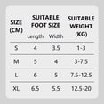 thumbnail image 2 of 4PCS Anti-Slip Cute Pet Paw Protectors Waterproof Warm Dog Foot Covers Winter Dog Shoes Puppy Boots Dog Snow Shoes RED XL 12.5-20KG, 2 of 8
