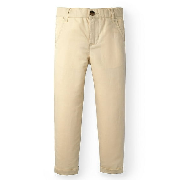 Hope & Henry Boys' Linen Pant | Khaki