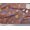 Dark Rose Brown, variant on Soimoi Brown Silk Fabric Circle,Leaves & Floral Hand Drawn Printed Fabric 1 Yard 42 Inch Wide